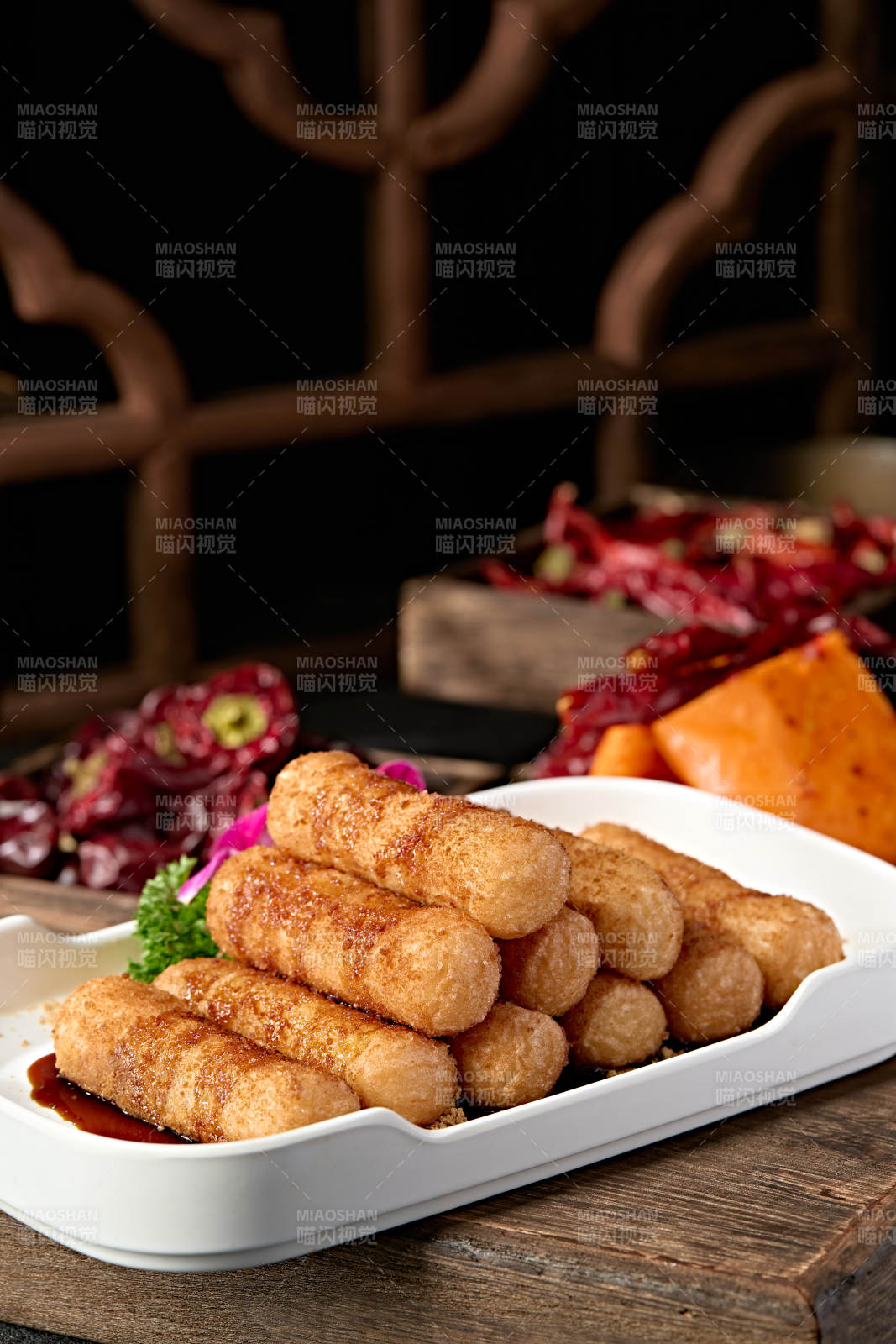 美味小吃红糖滋粑图片