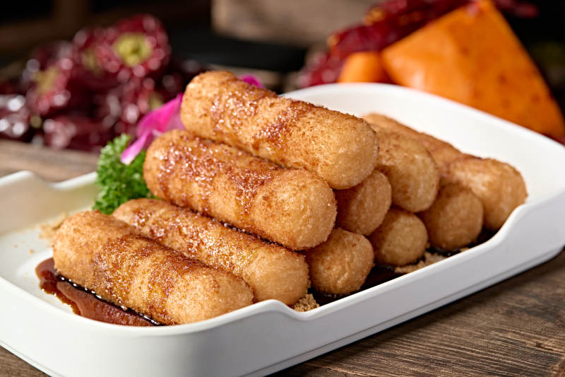 美味小吃红糖滋粑图片