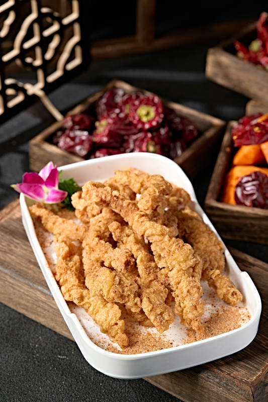 火锅食材油炸小酥肉图片