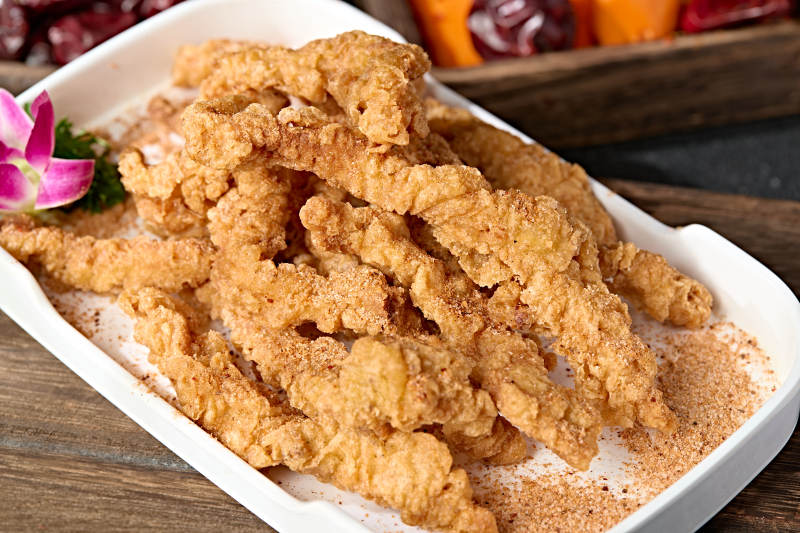 火锅食材油炸小酥肉图片