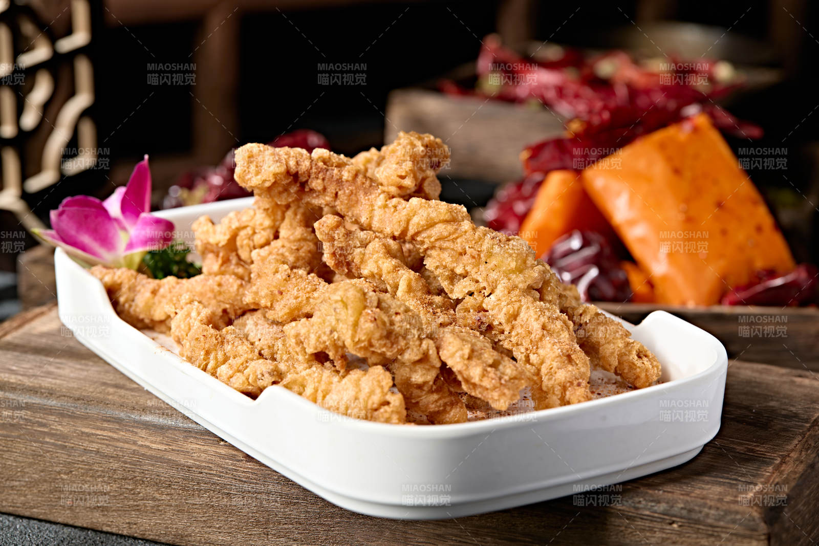 火锅食材油炸小酥肉图片