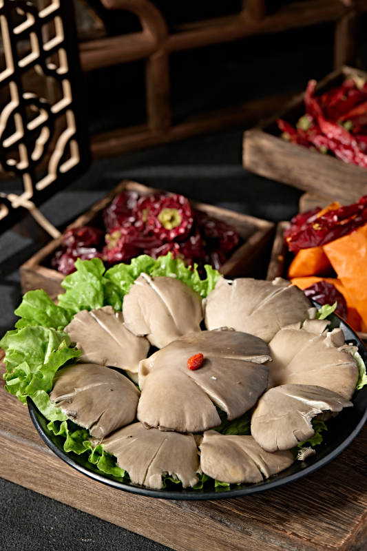 火锅食材油蘑菇平菇图片