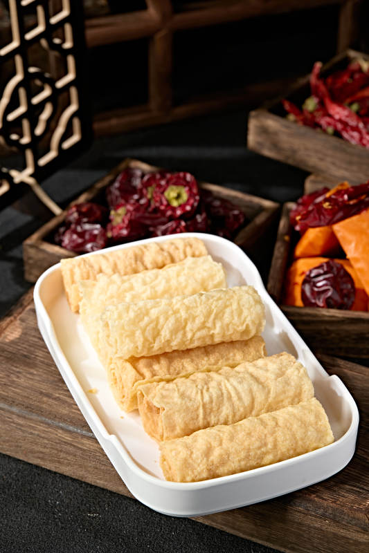 火锅食材油炸响铃卷图片