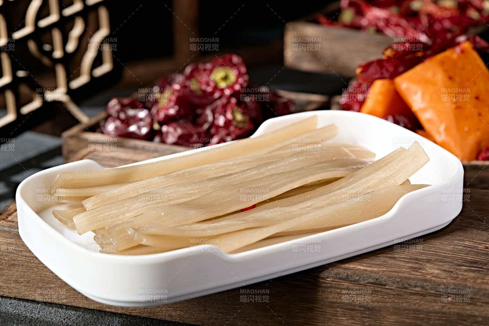 干制火锅食材红薯宽粉条图片