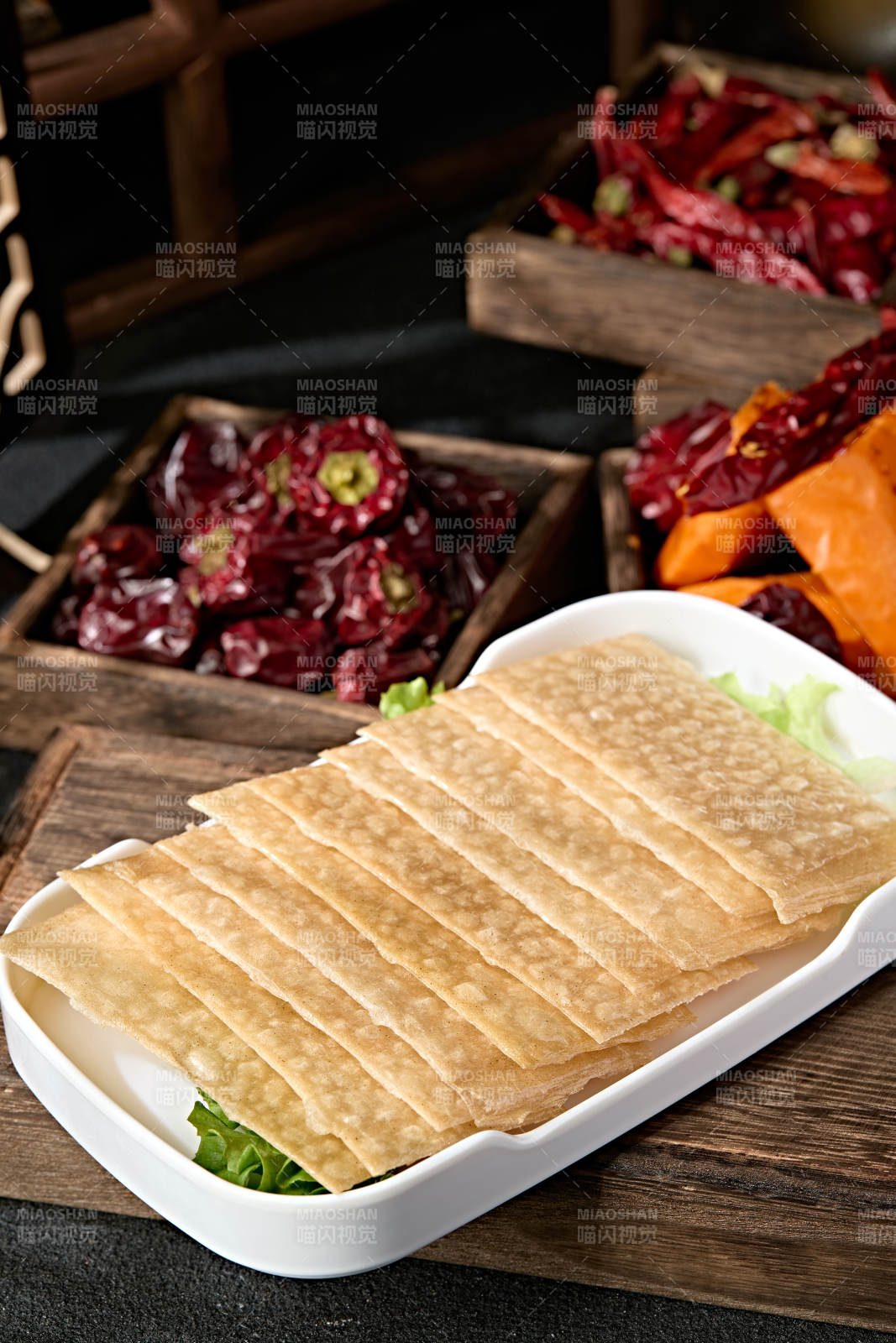 火锅食材干制苕皮图片
