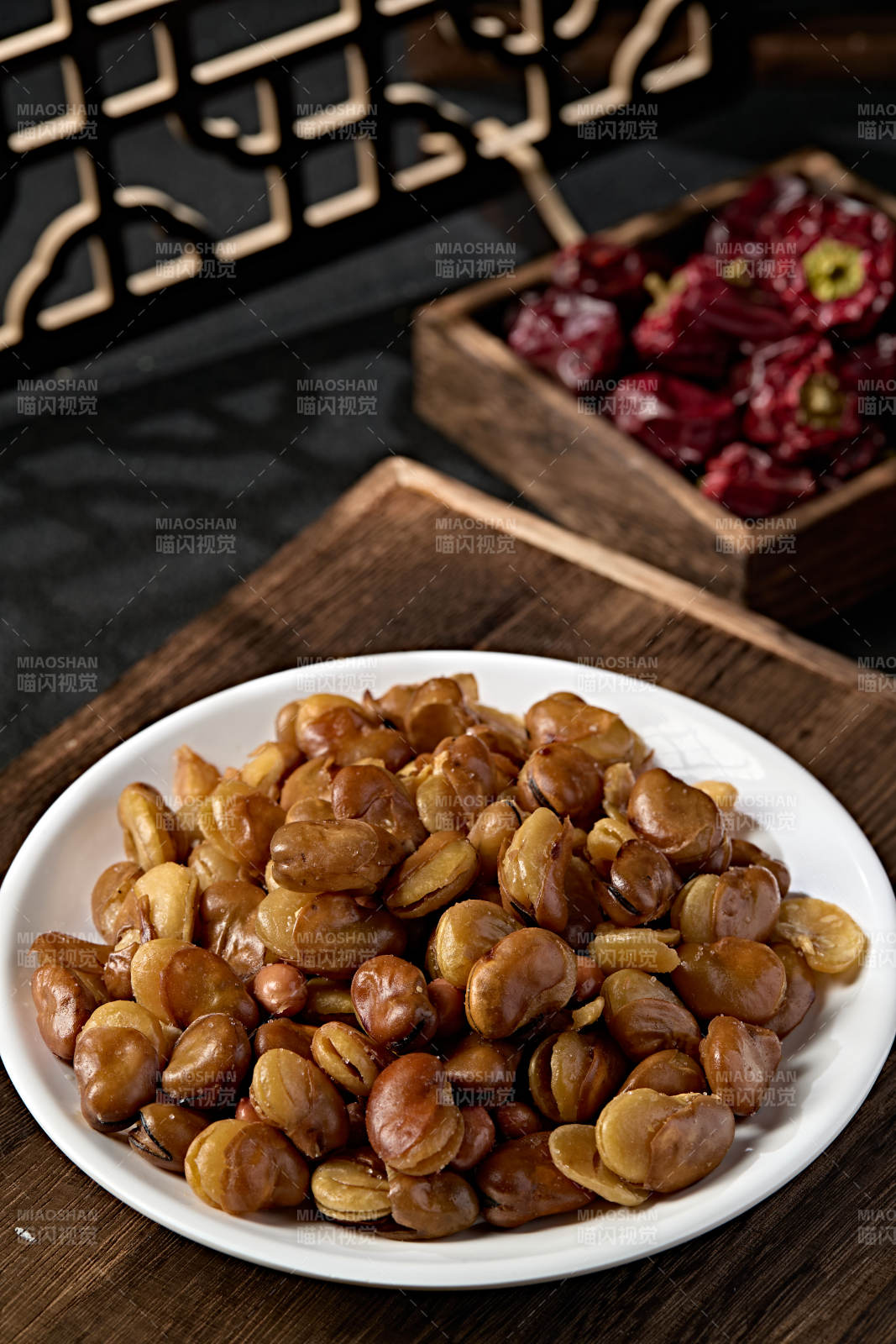 油炸兰花豆（油炸蚕豆）图片