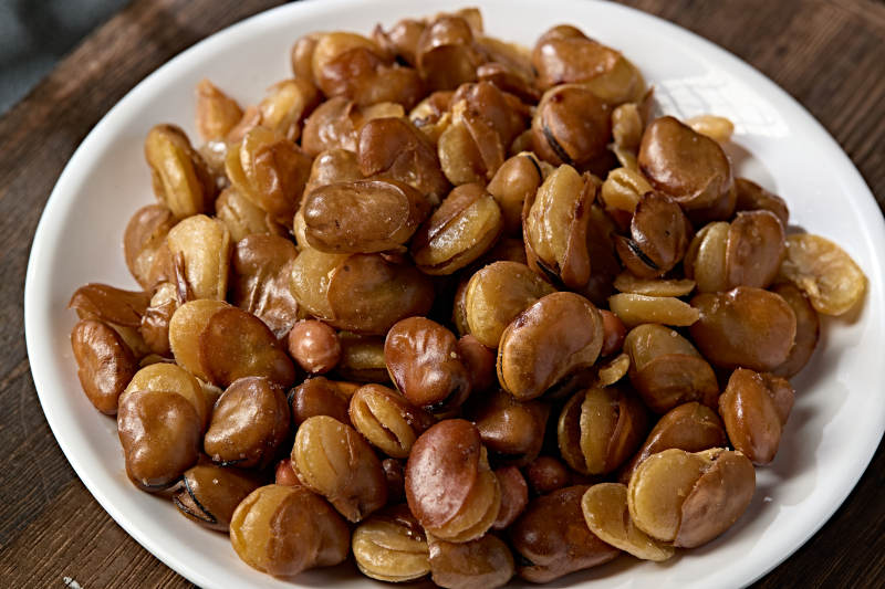 油炸兰花豆（油炸蚕豆）图片