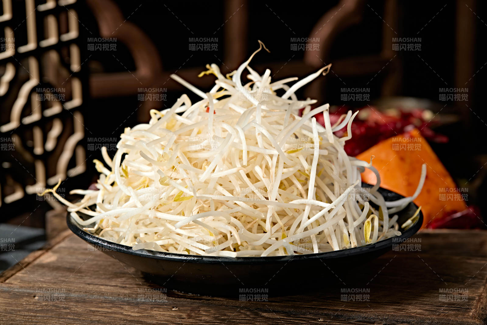 新鲜的豆芽菜图片