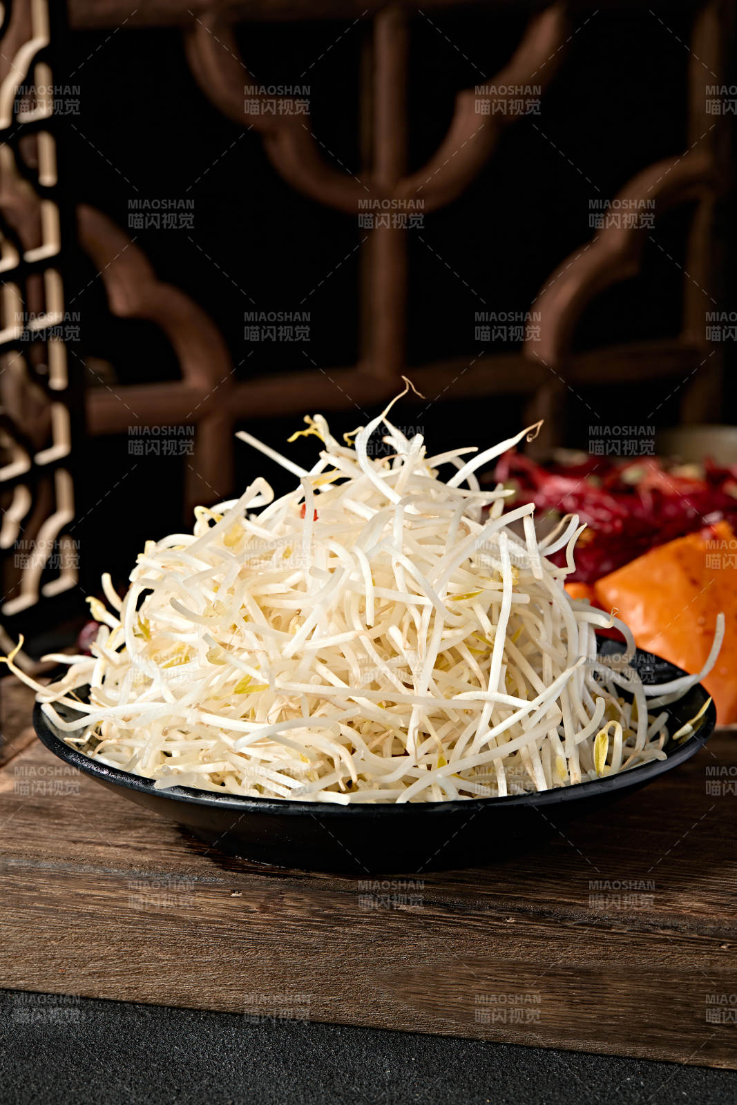 新鲜的豆芽菜图片