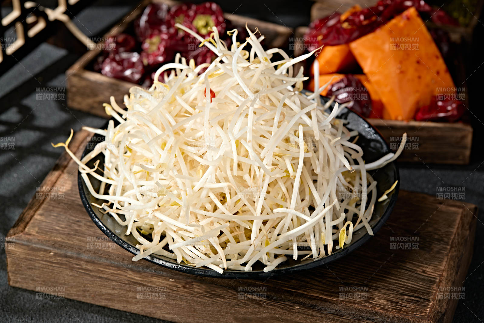 新鲜的豆芽菜图片