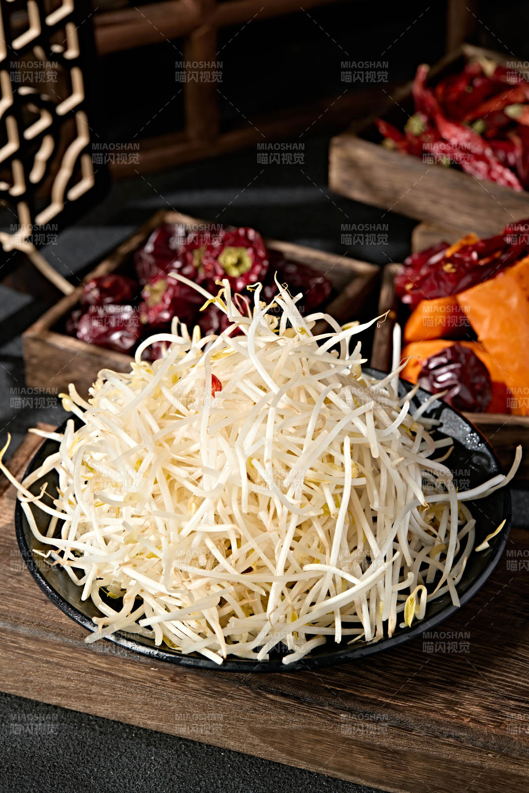 新鲜的豆芽菜图片