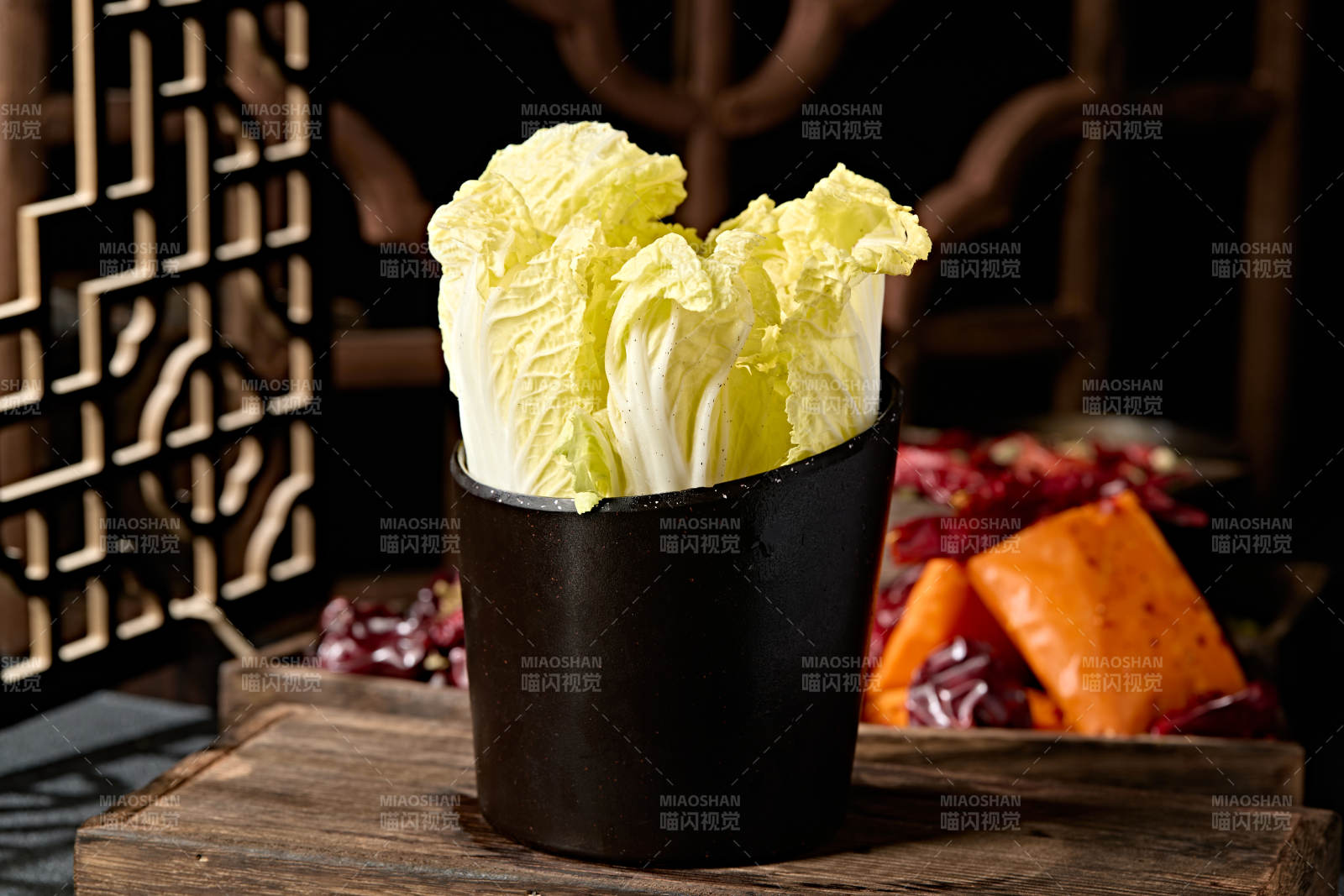 新鲜火锅食材娃娃菜图片