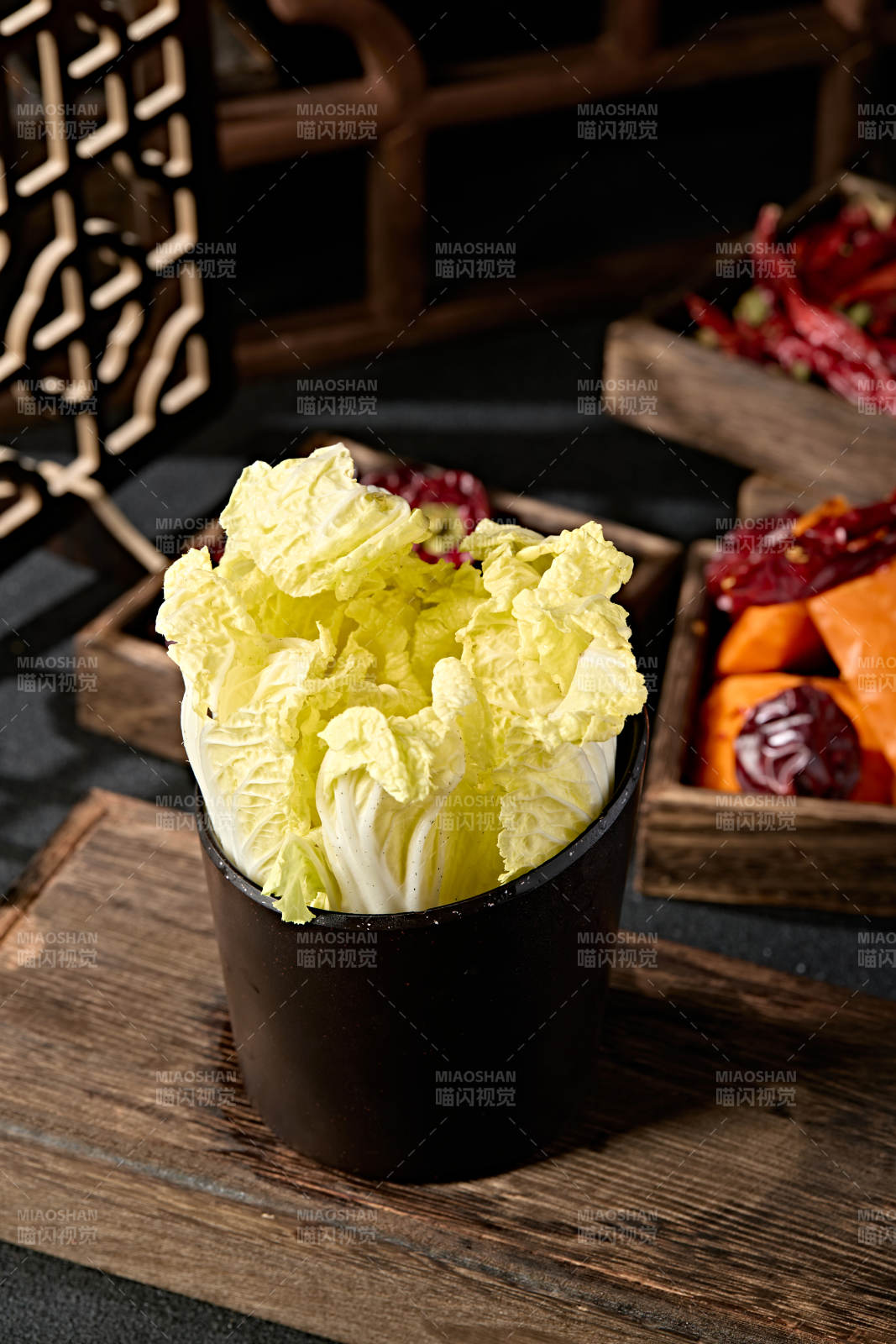 新鲜火锅食材娃娃菜图片