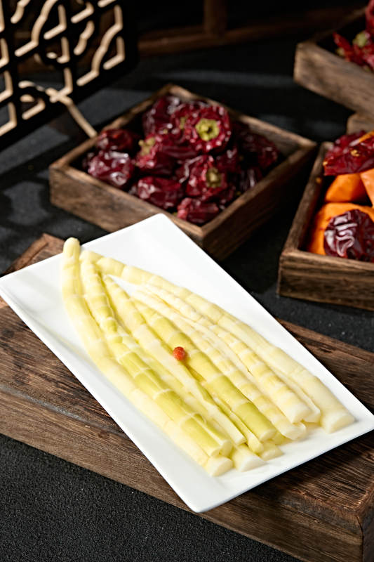 新鲜火锅配菜清水笋尖图片