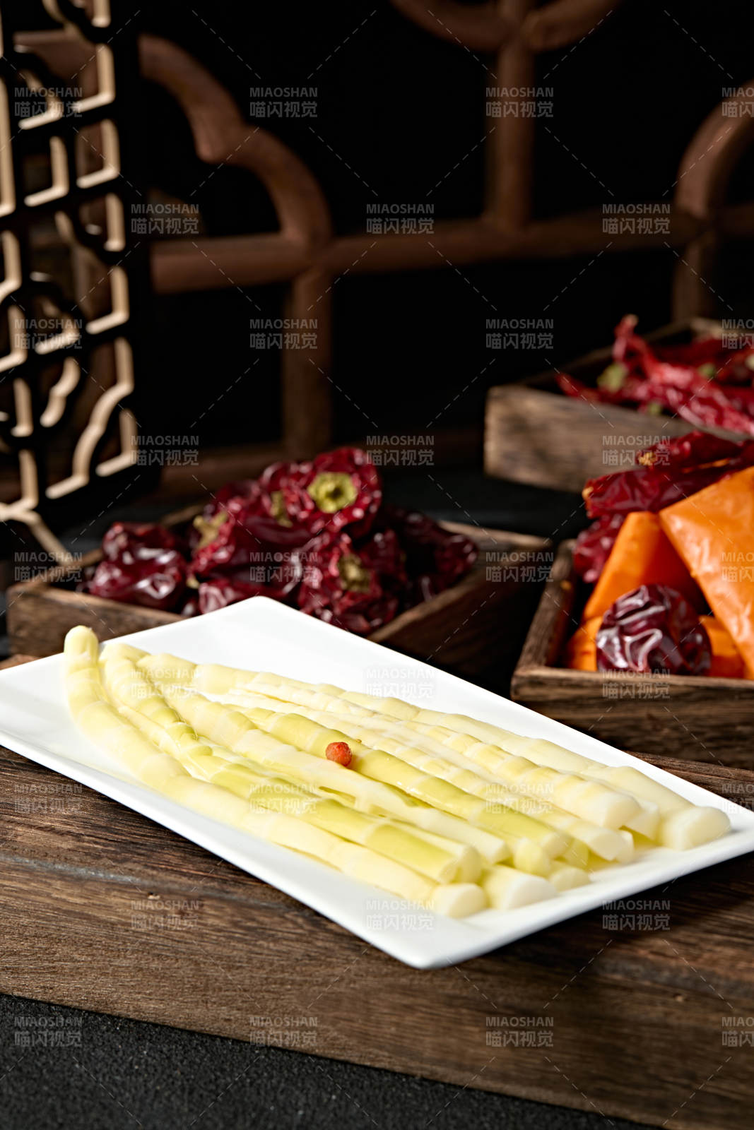 新鲜火锅配菜清水笋尖图片