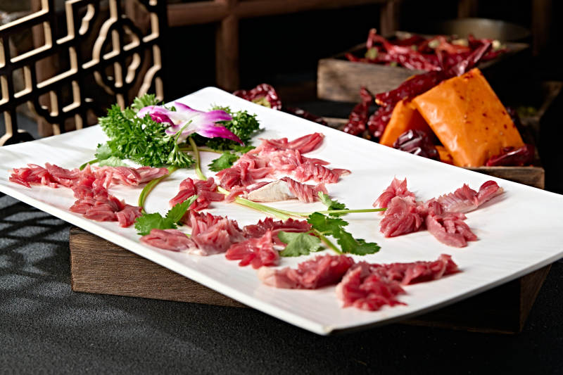 火锅涮品食材鲜切鸡胗图片