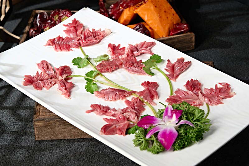 火锅涮品食材鲜切鸡胗图片