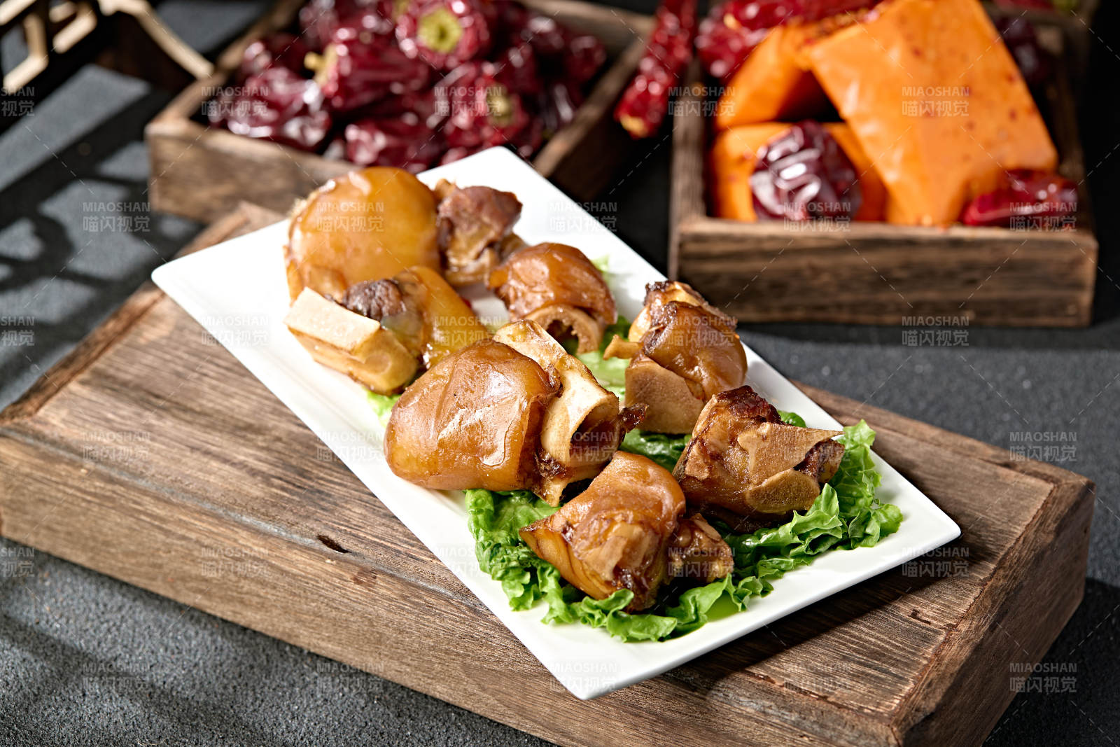 猪蹄块猪脚块图片