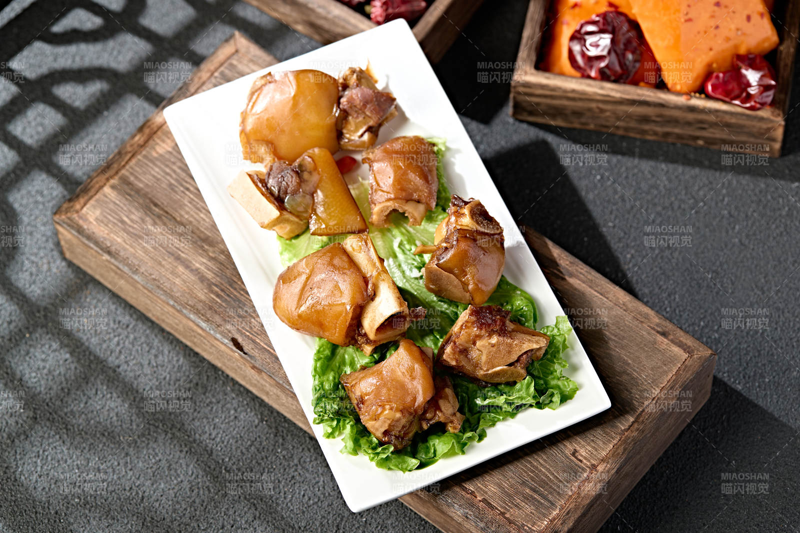 猪蹄块猪脚块图片