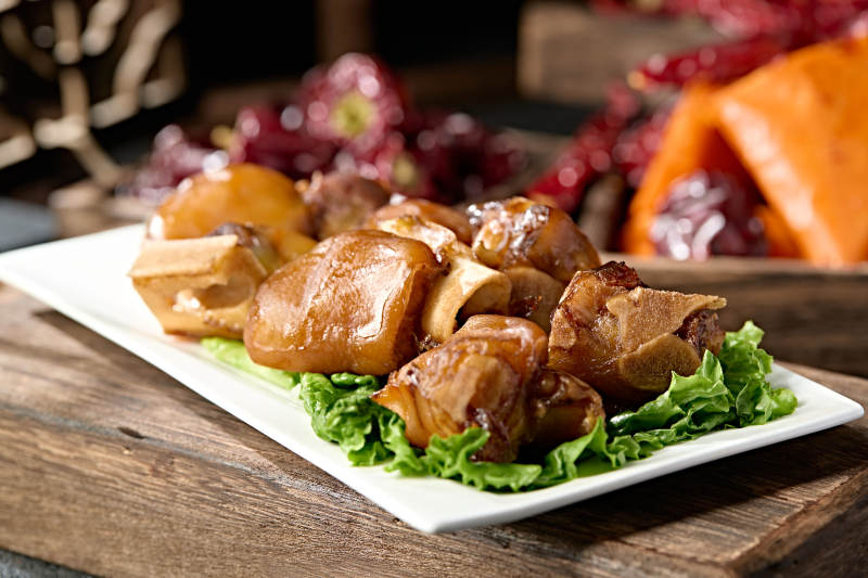 猪蹄块猪脚块图片