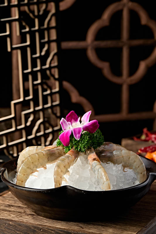 川渝火锅涮品食材生鲜大明虾图片