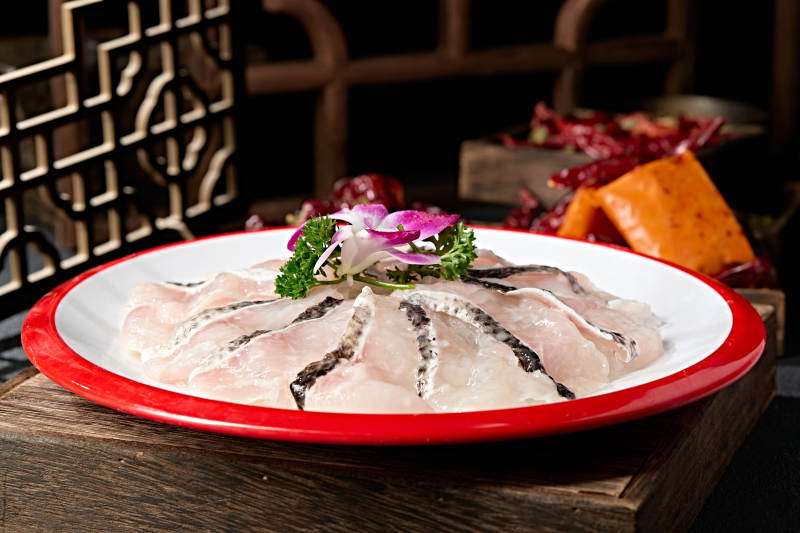 川渝火锅涮品食材生鲜草鱼片图片