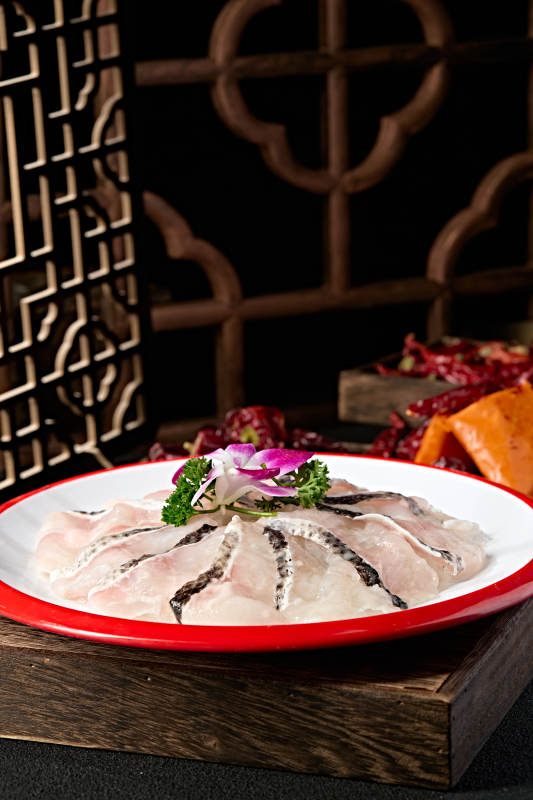 川渝火锅涮品食材生鲜草鱼片图片