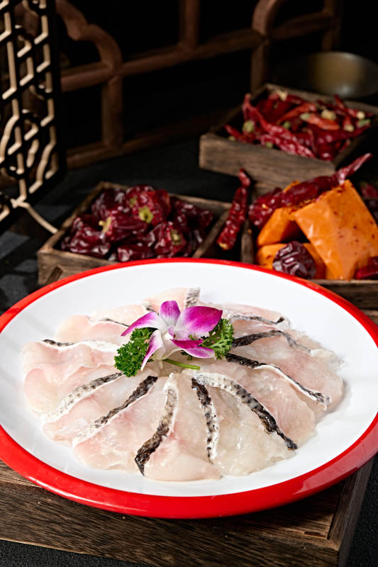 川渝火锅涮品食材生鲜草鱼片图片