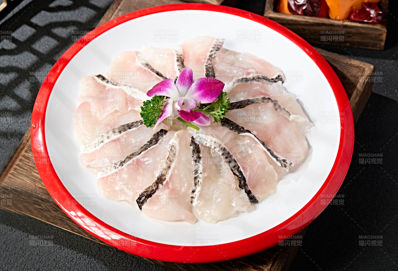 川渝火锅涮品食材生鲜草鱼片图片