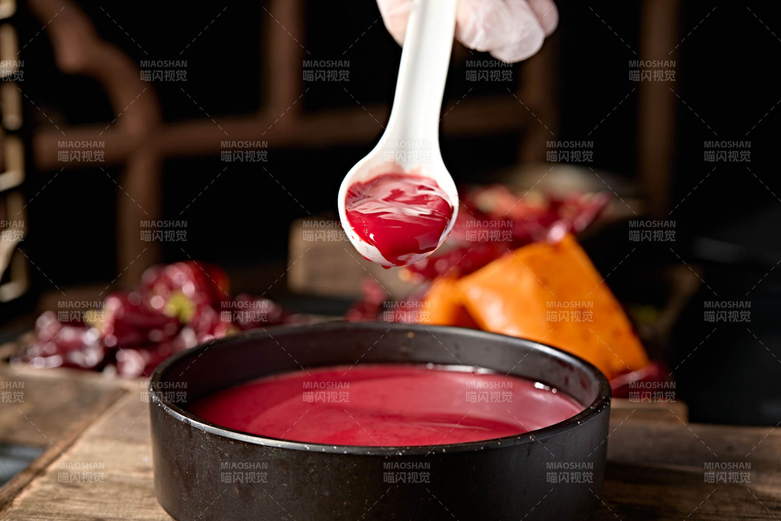 川渝火锅涮品食材生鲜鸭血图片