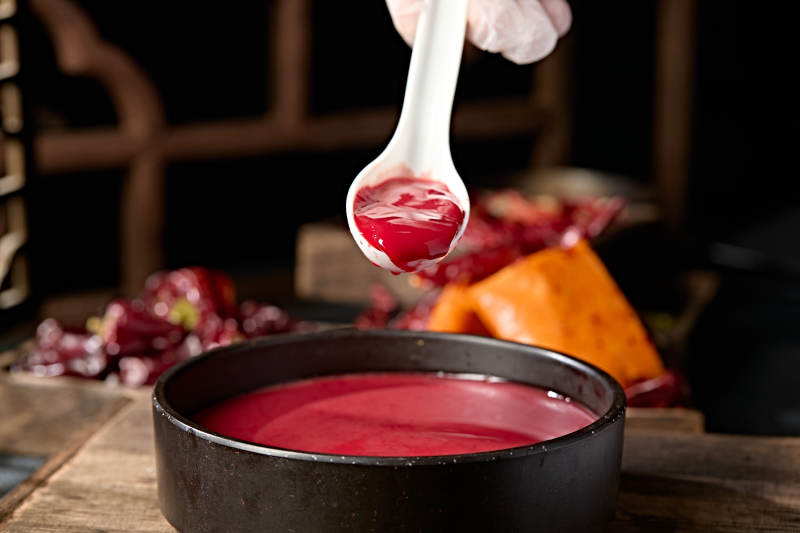 川渝火锅涮品食材生鲜鸭血图片