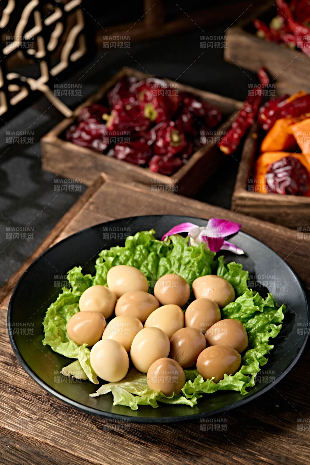小吃卤水鹌鹑蛋图片