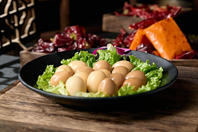 小吃卤水鹌鹑蛋图片