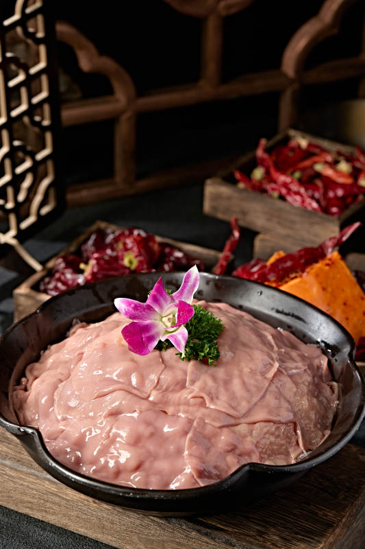 重庆火锅食材大刀猪腰片图片