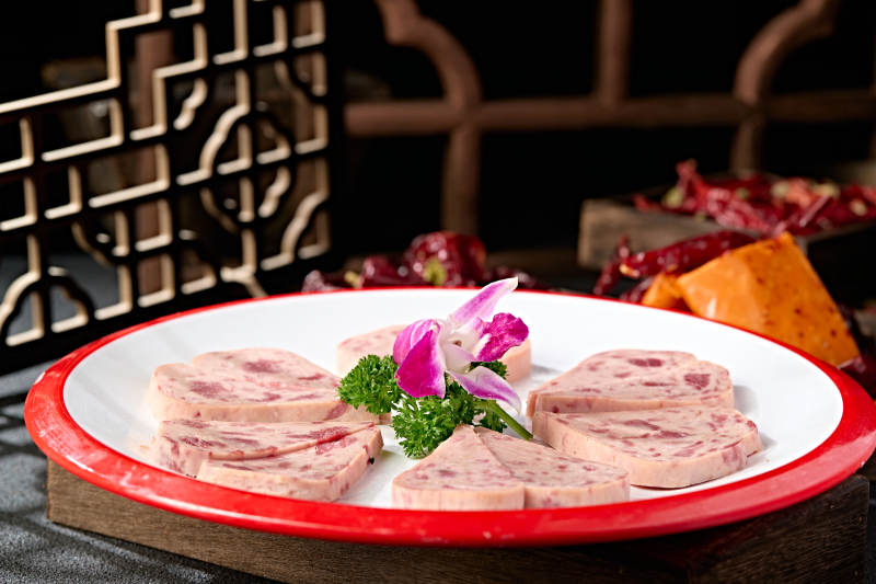 火锅涮品食材罐头午餐肉图片