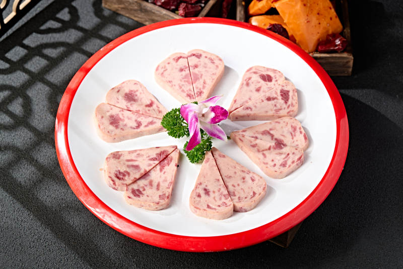 火锅涮品食材罐头午餐肉图片