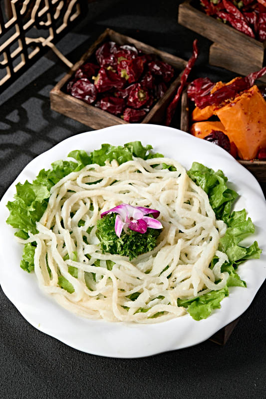 火锅涮品食材牛金钱肚丝图片