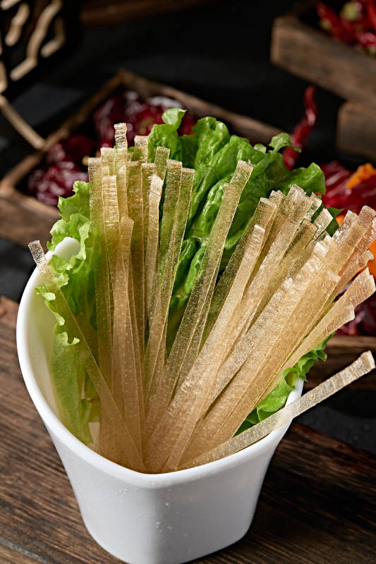 重庆火锅食材苕皮粉条图片