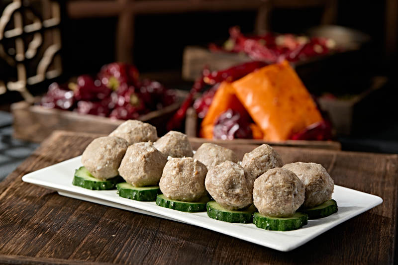 火锅食材涮撒尿牛丸图片