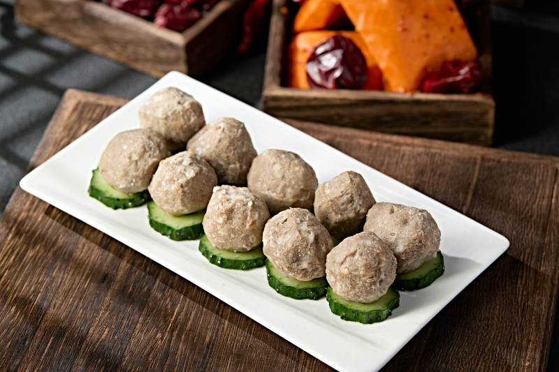 火锅食材涮撒尿牛丸图片