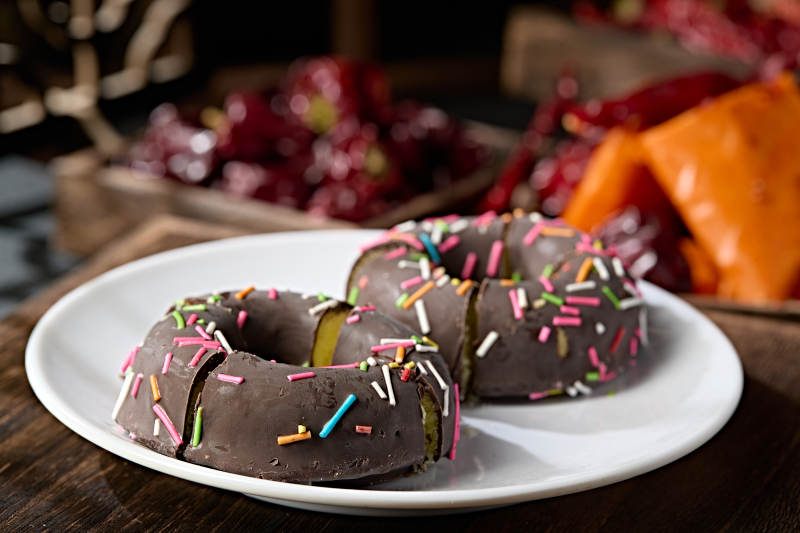 美式甜点小吃甜甜圈图片