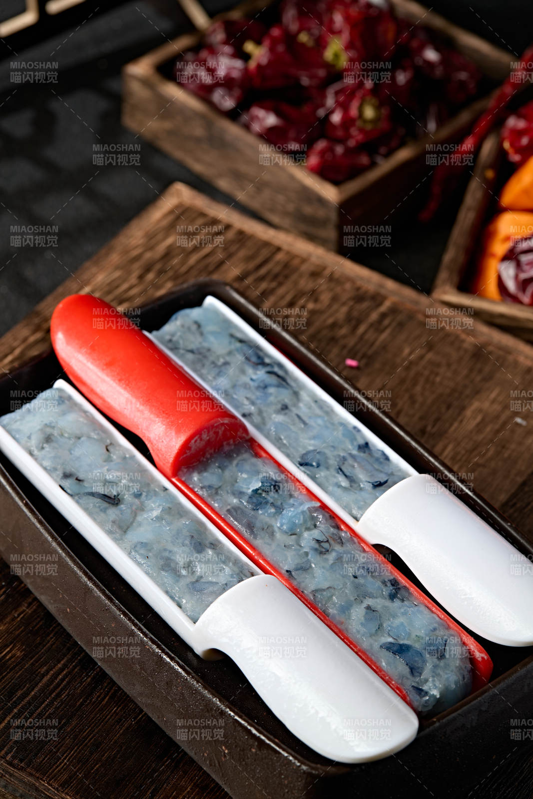 火锅涮品食材黑虎虾滑虾黑虎虾泥图片