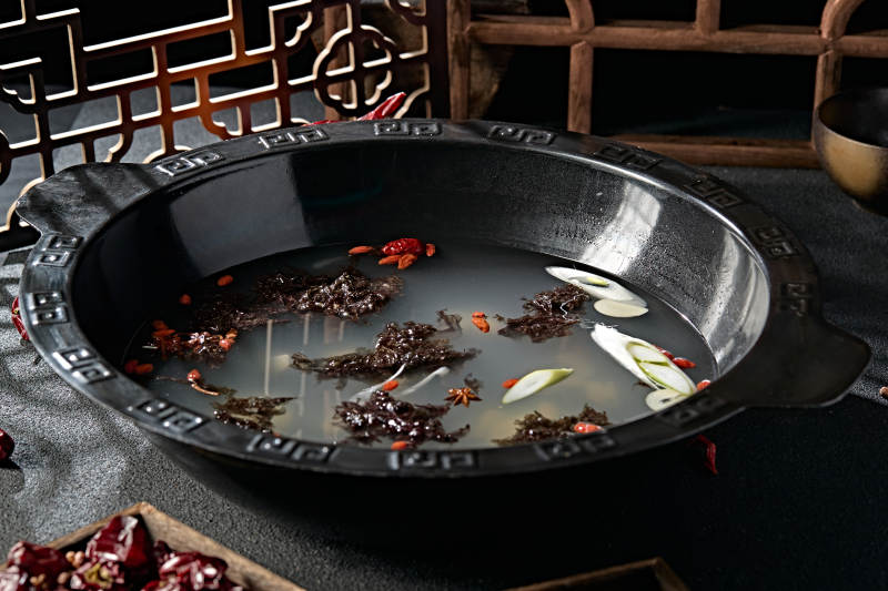 重庆火锅清汤锅底图片