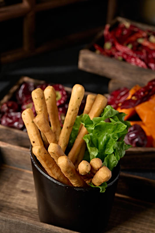 火锅食材香酥油炸小油条图片