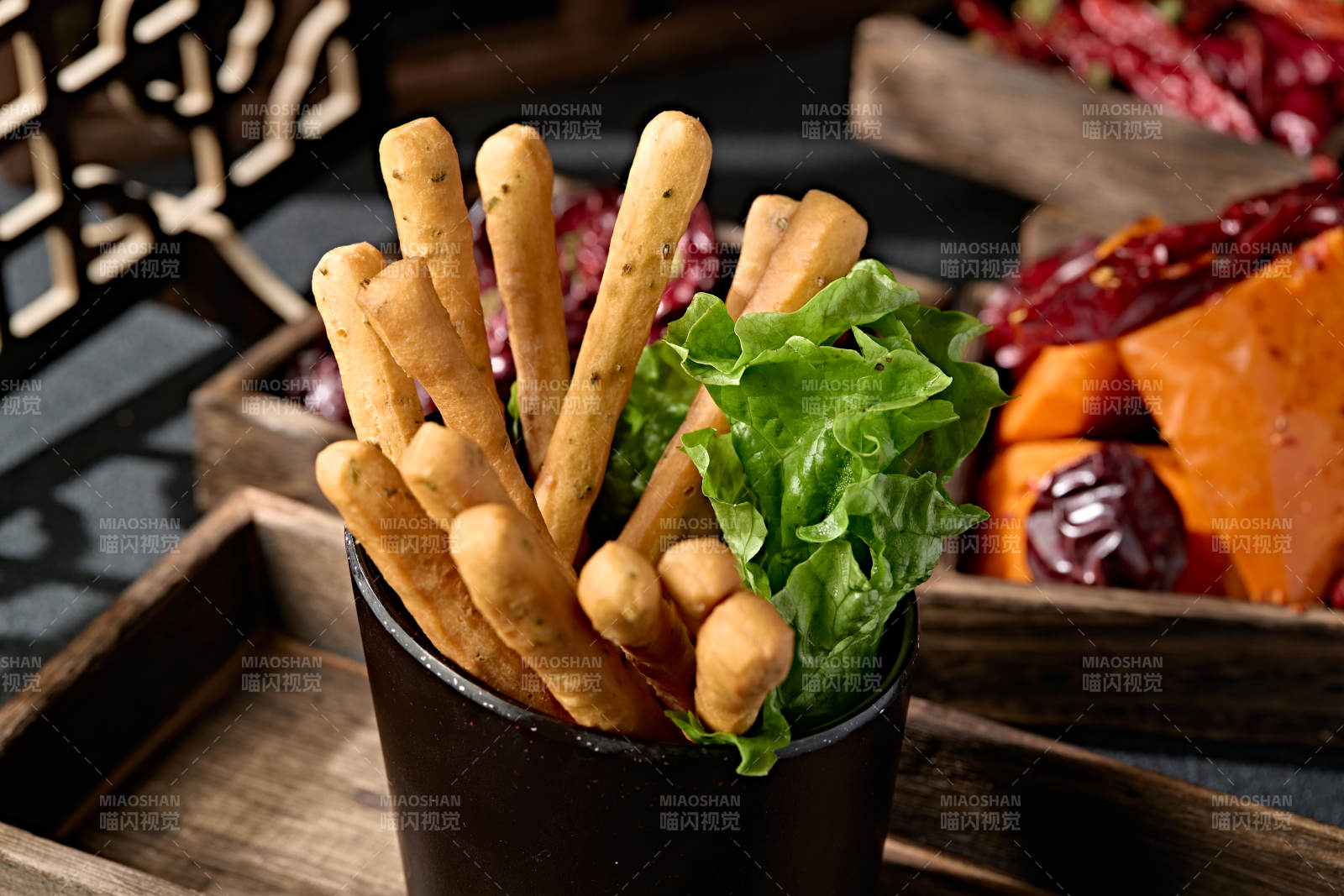 火锅食材香酥油炸小油条图片