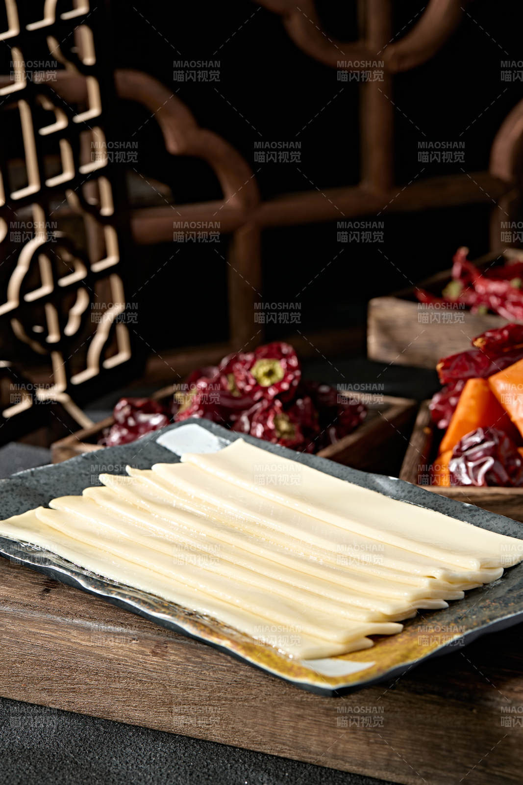 海底捞火锅食材手扯面条图片