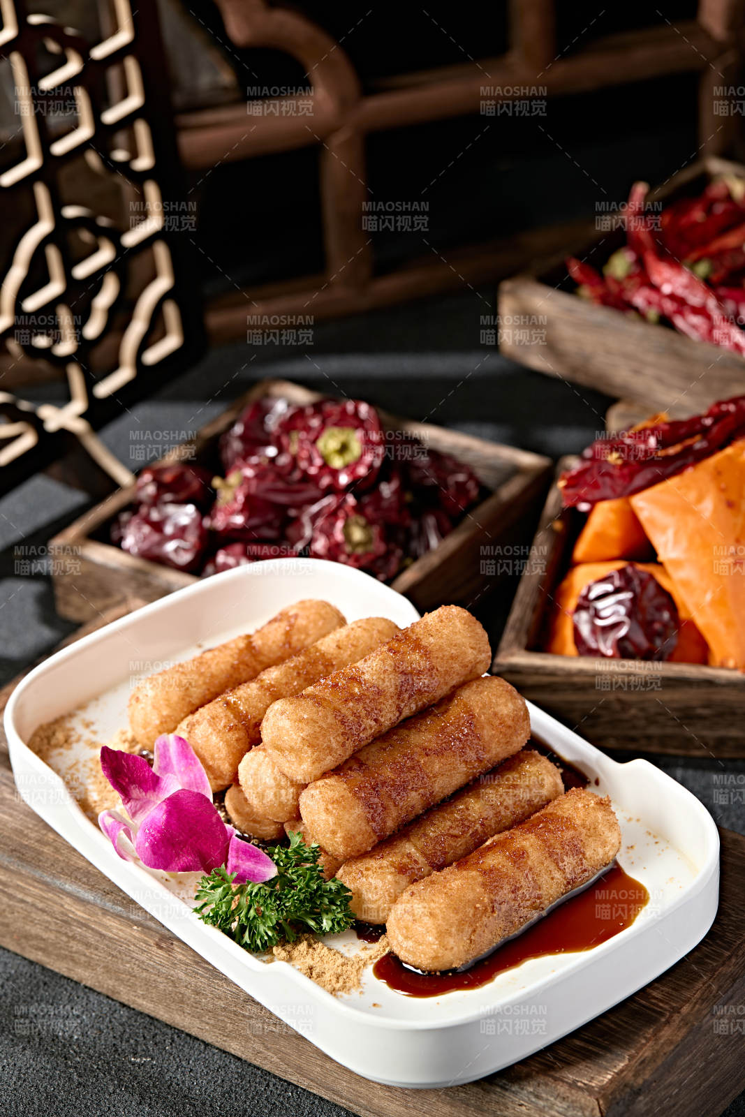 美味小吃红糖滋粑图片