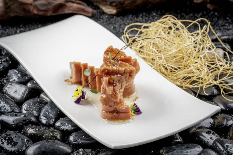 桂花黄米藕图片