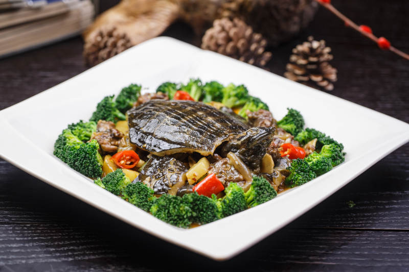 清蒸手撕小鳖图片