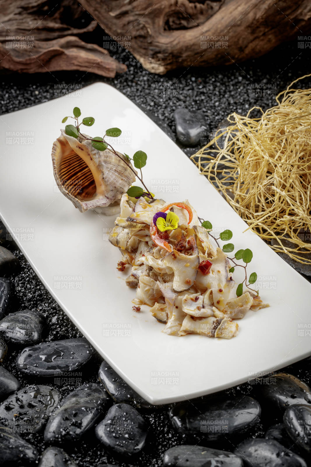 潮汕芥末螺肉片图片